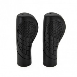 Puños de silicona negros -...