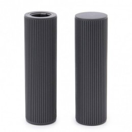 Puños de silicona grises...