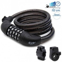 Candado de cable con...