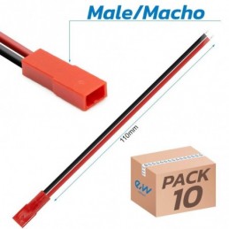 Conector JST con cable - 10...