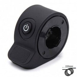 Acelerador con botón de...