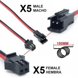 Conector SM 2 pin con cable...