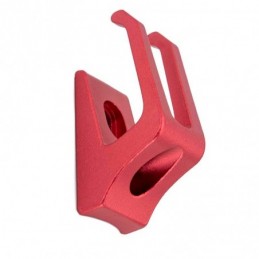 Gancho doble metálico rojo...