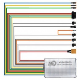 Controladora 52V 25A 1200W...