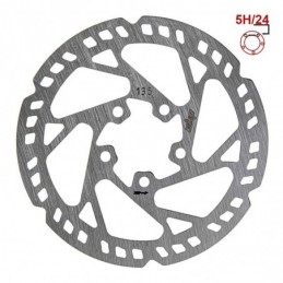 Disco de freno 135mm 5H plata